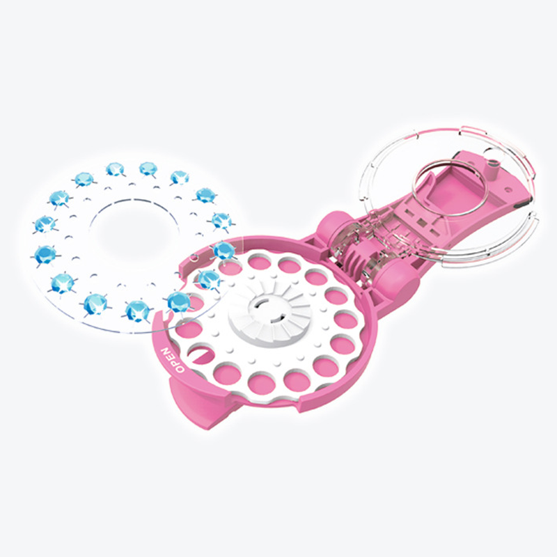 Diamentowa Ozdoba do Włosów | 12 Pasków