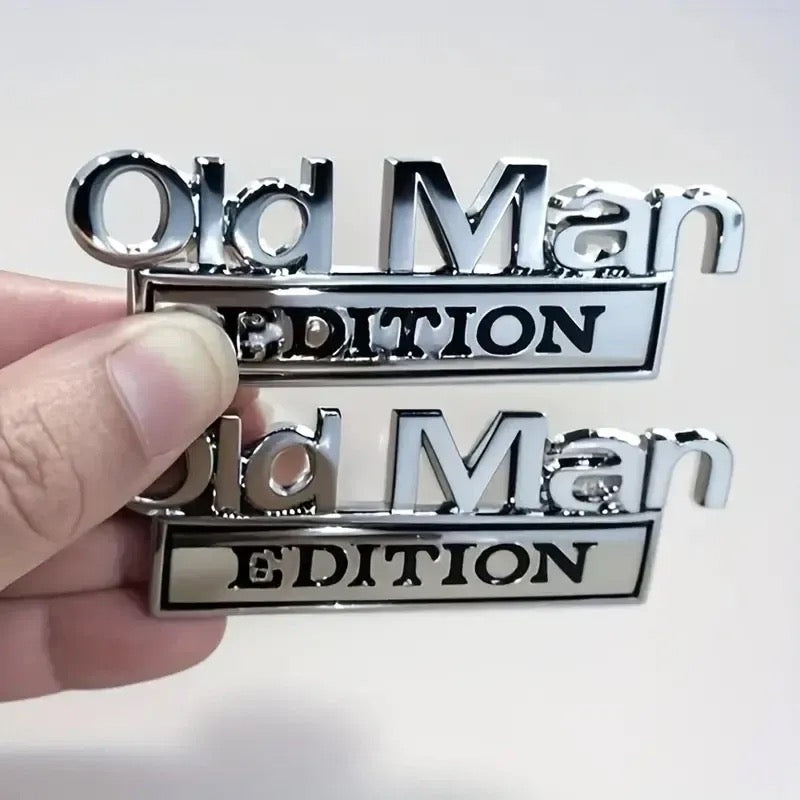 Emblemat Samochodowy Old Man Edition