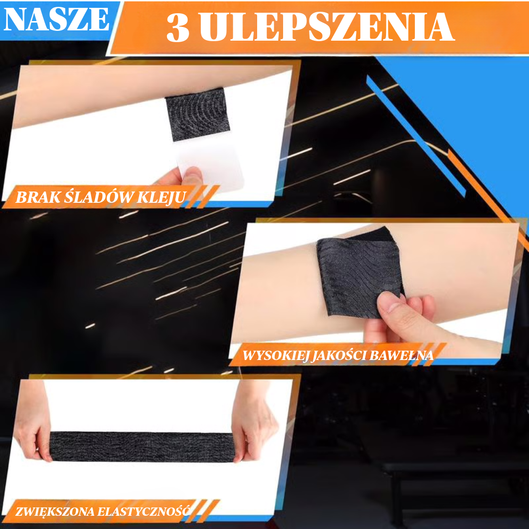 Wstępnie przycięte paski na ramię