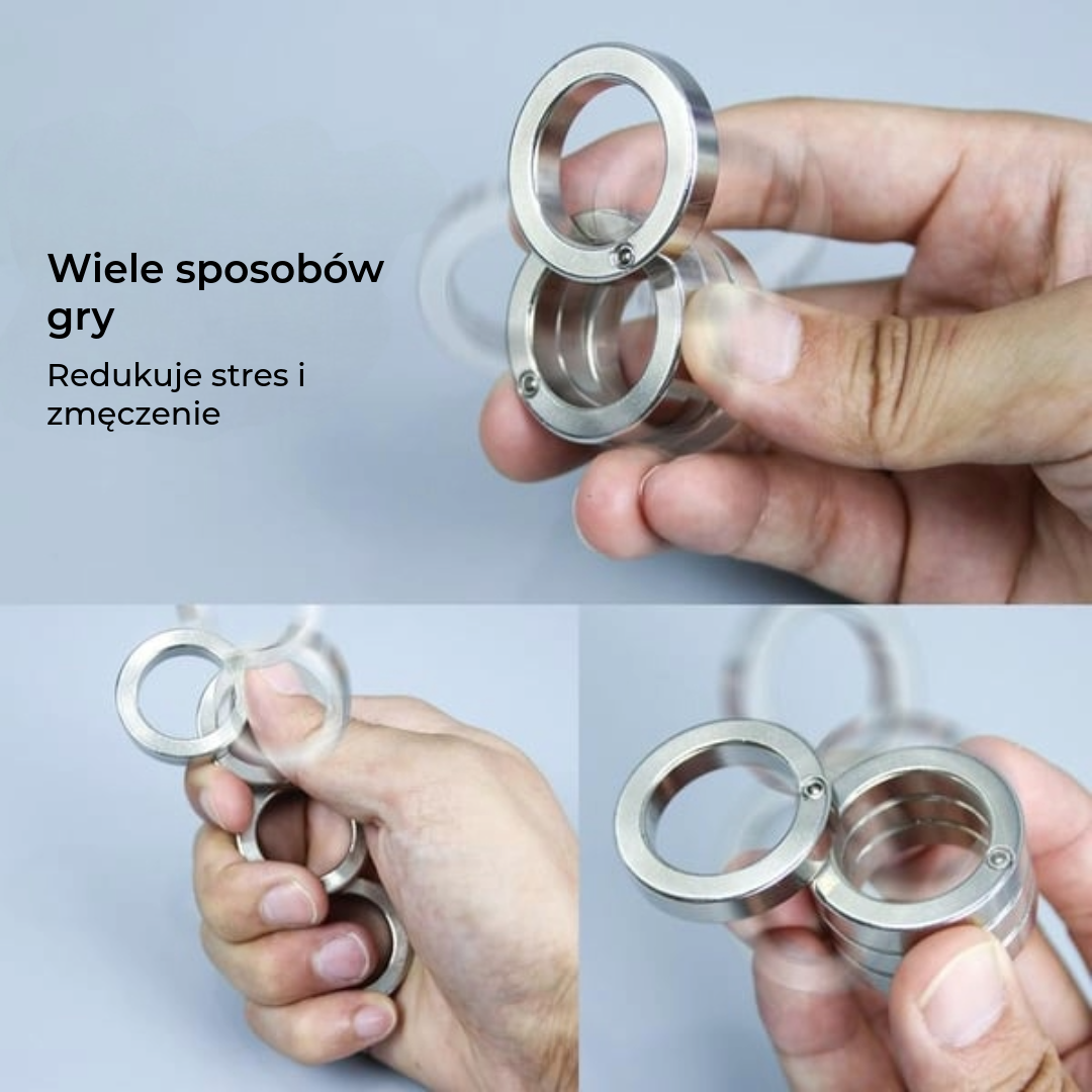 Składany pierścień Fidget