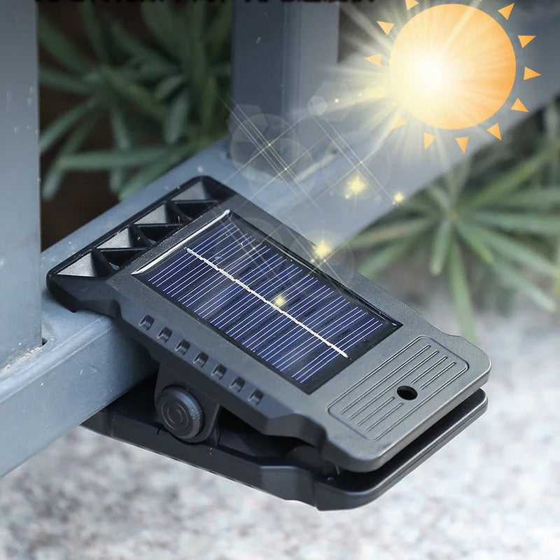 Lampa Solarna z Klipsem i Czujnikiem Ruchu