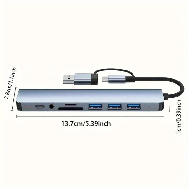 Hub USB 8-w-2
