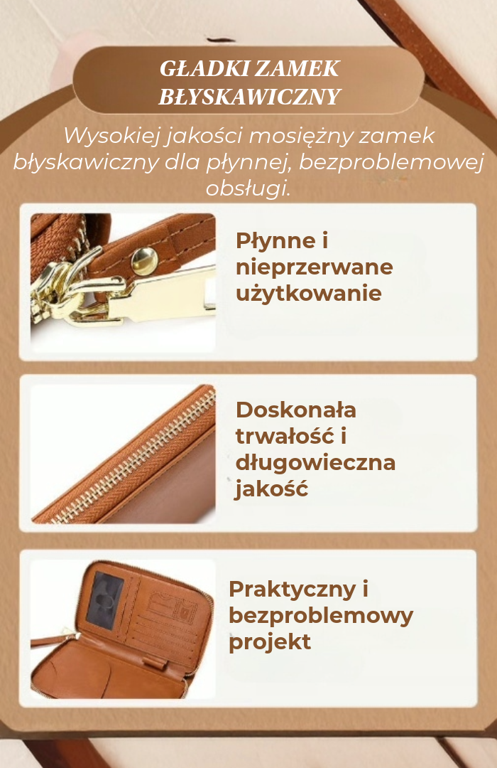 Portfel na Paszport RFID