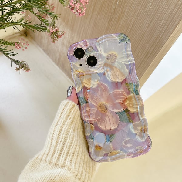 Retro Ręcznie Malowane Etui na iPhone