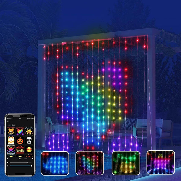 Smart zasłona LED