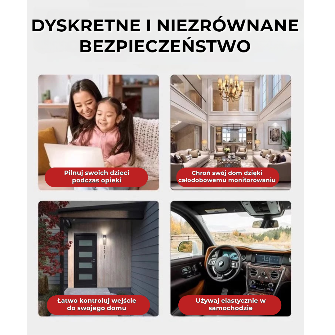 Mini Bezprzewodowa Kamera HD