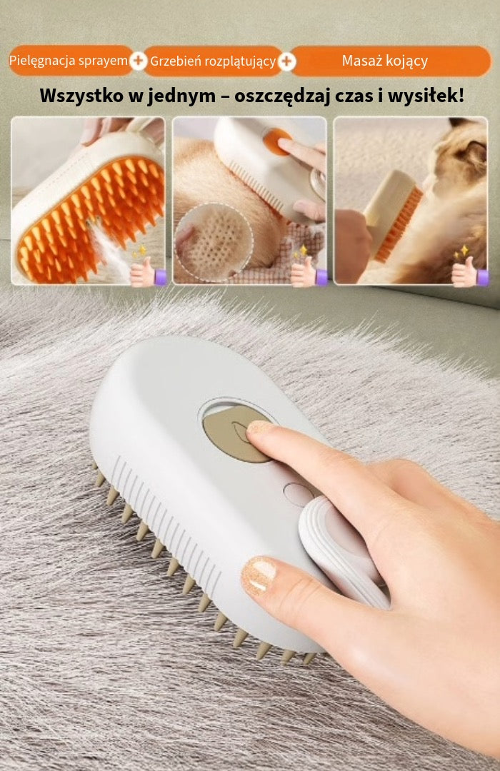 Parowy Grzebień dla Zwierząt