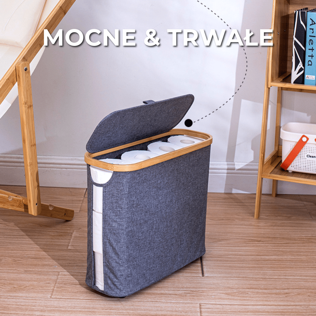 Składana Skrzynia Bambusowa