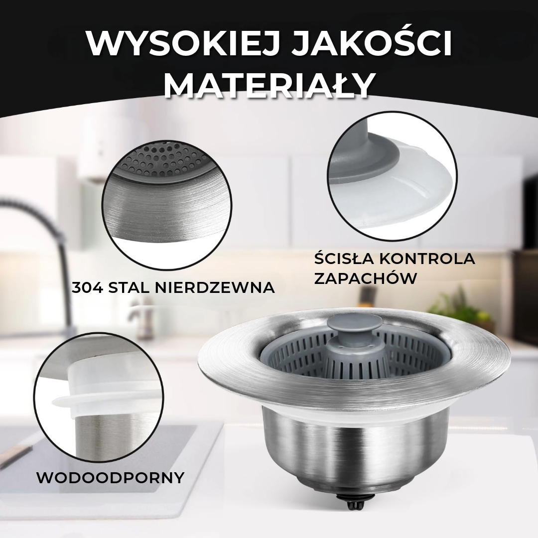 3-w-1 Filtr do Zlewu