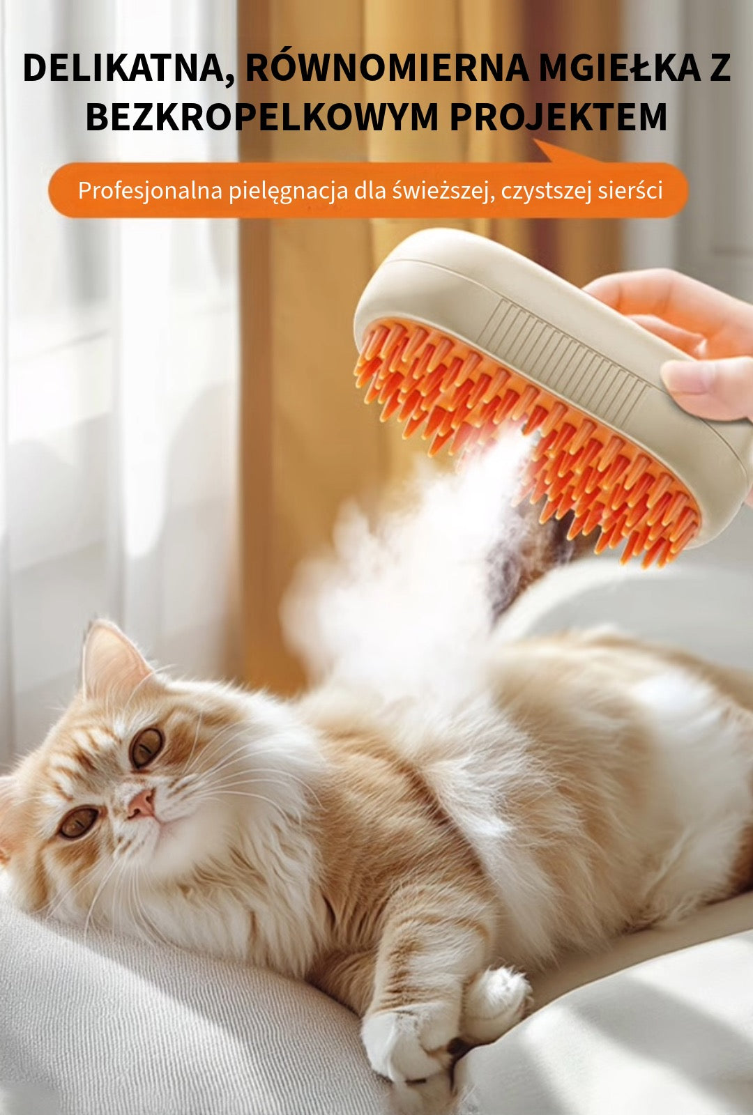 Parowy Grzebień dla Zwierząt