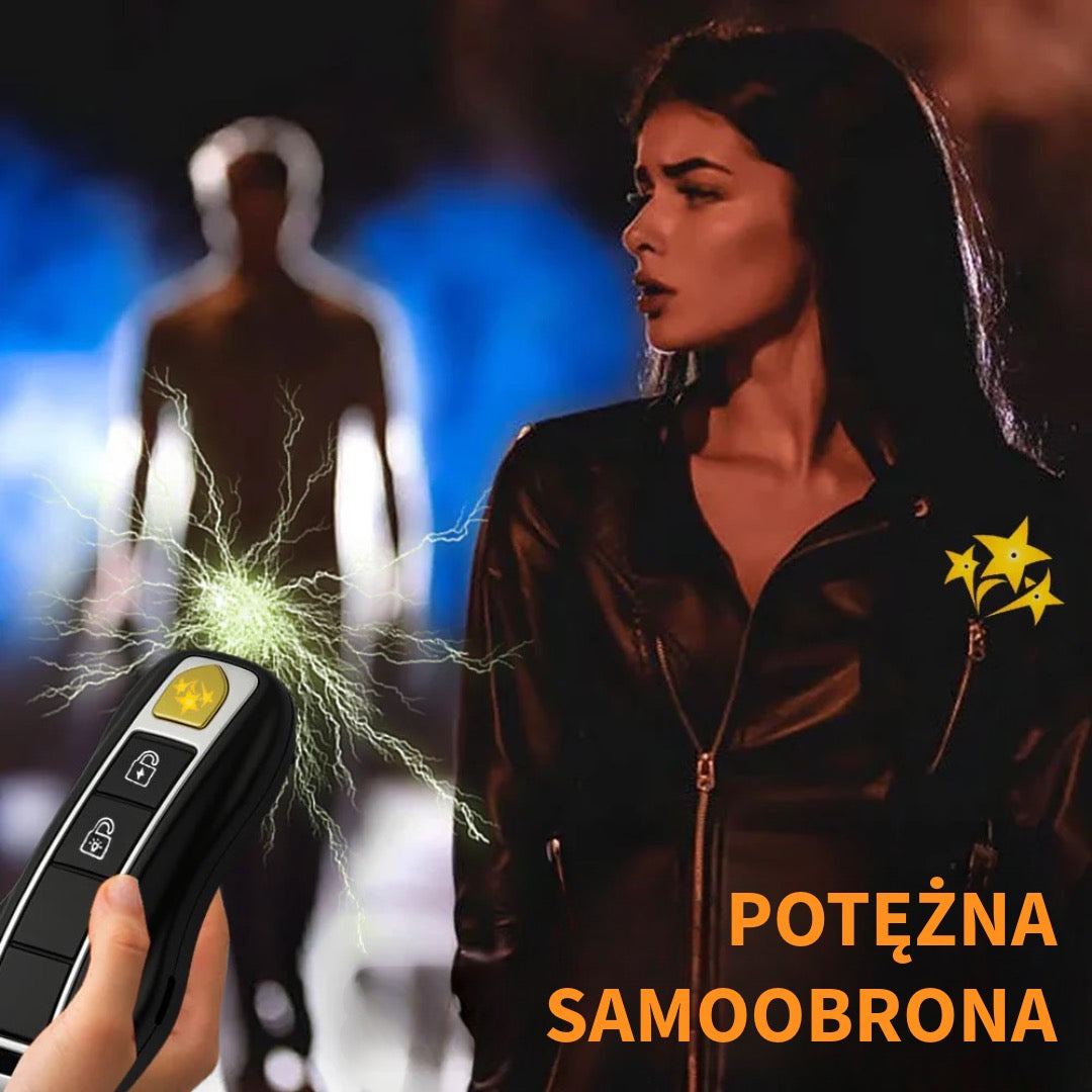 Latarka Samoobronna w Formie Kluczyka Samochodowego