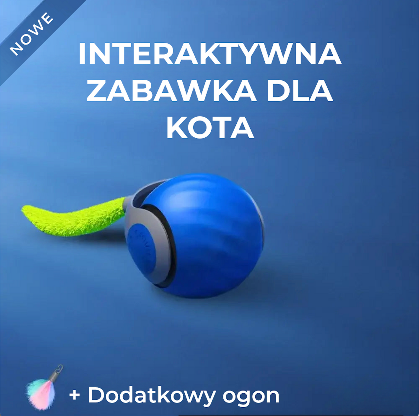 Interaktywna zabawka dla kota