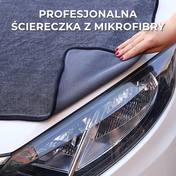 Profesjonalna Ściereczka Mikrofibrowa
