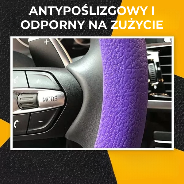 Pokrowiec na kierownicę antypoślizgowy