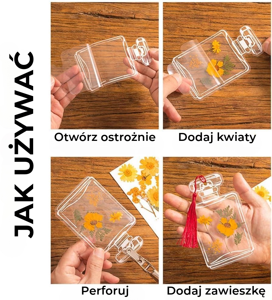 Zakładka Kwiatowa | 40 Sztuk