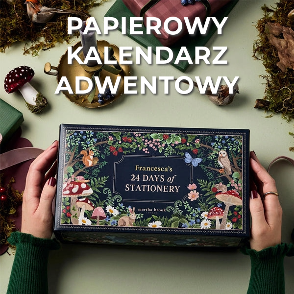 Papierowy kalendarz adwentowy