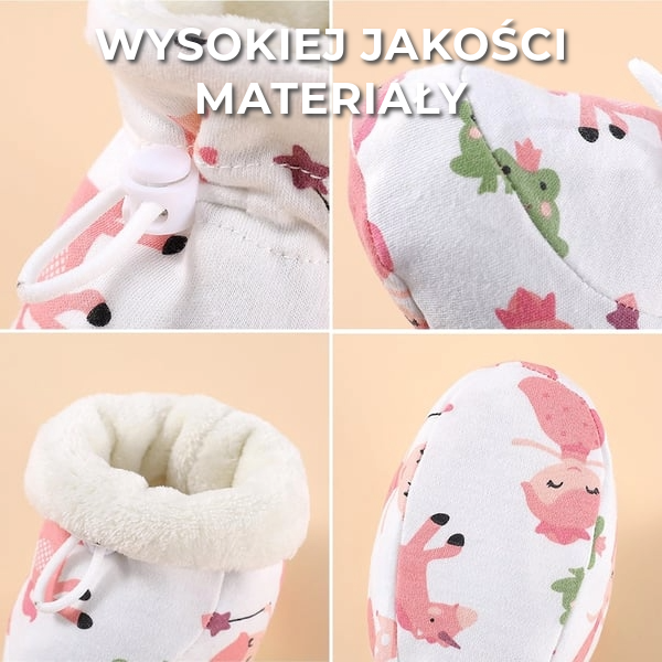 Urocze dziecięce kapcie