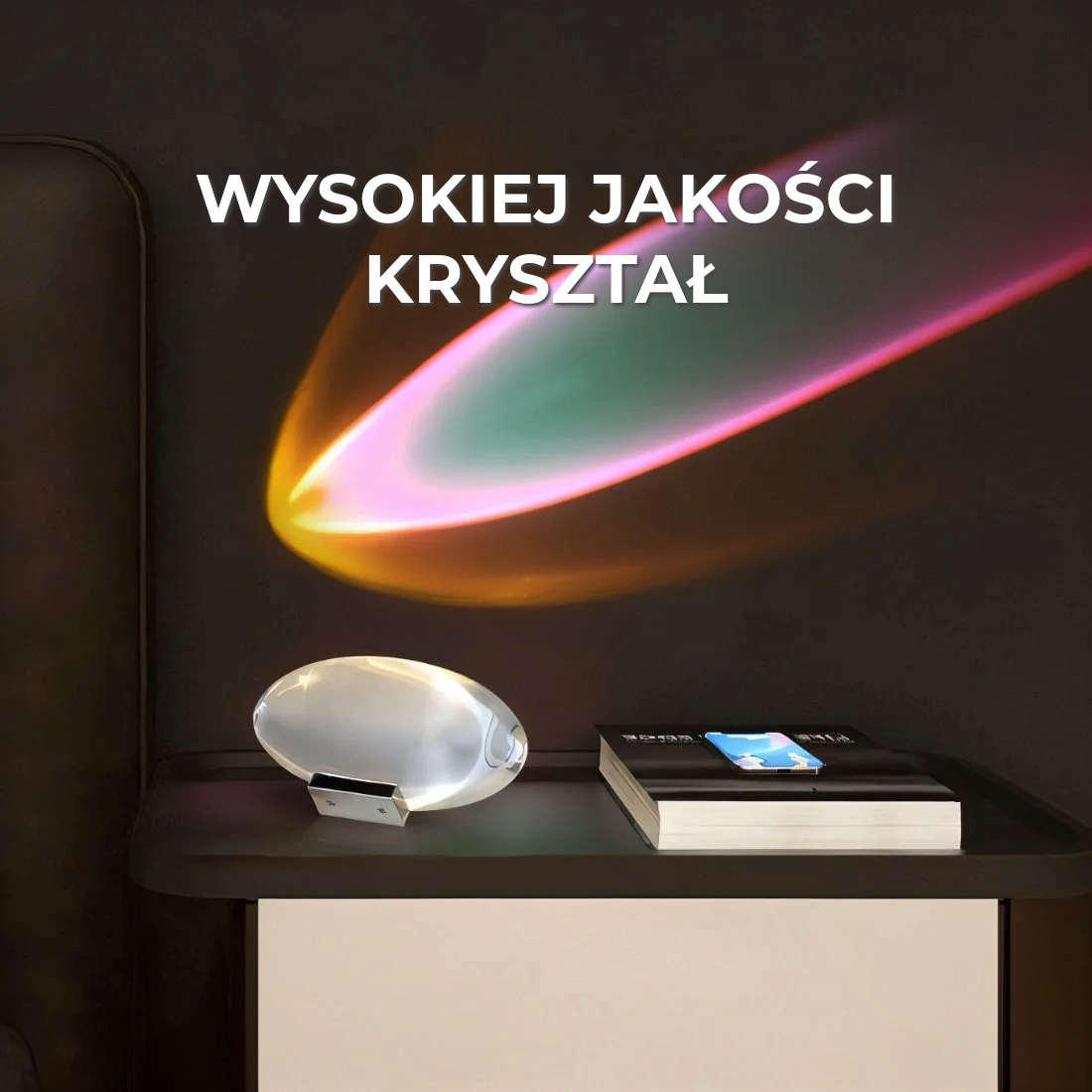 Lampa Kryształowa Prisma