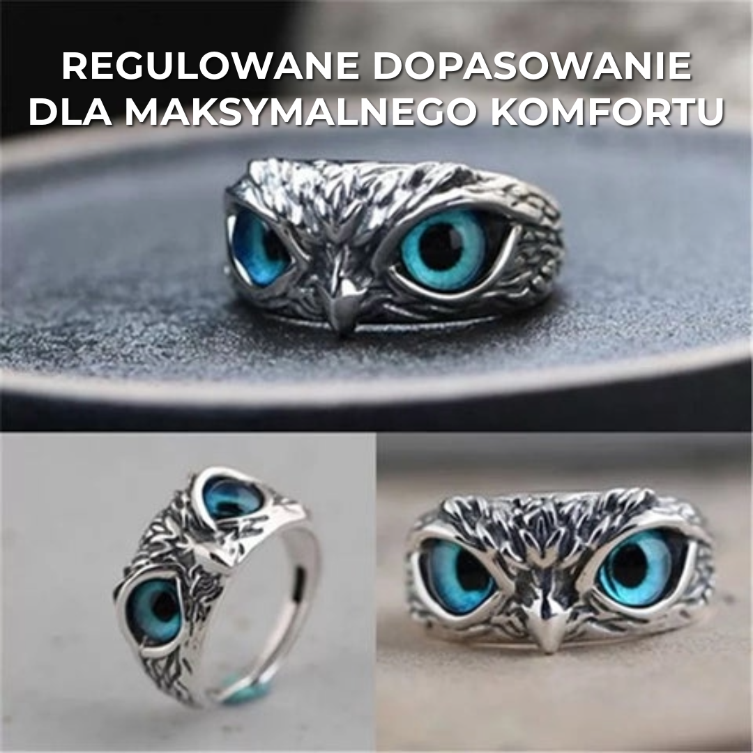 Elegancki Pierścień Orzeł