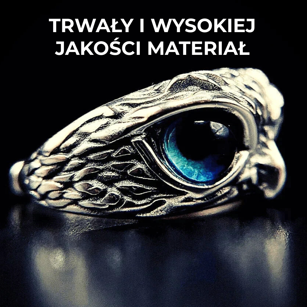 Elegancki Pierścień Orzeł