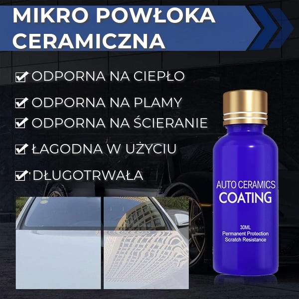 Powłoka Mikroceramiczna | 30 ml + Gąbka