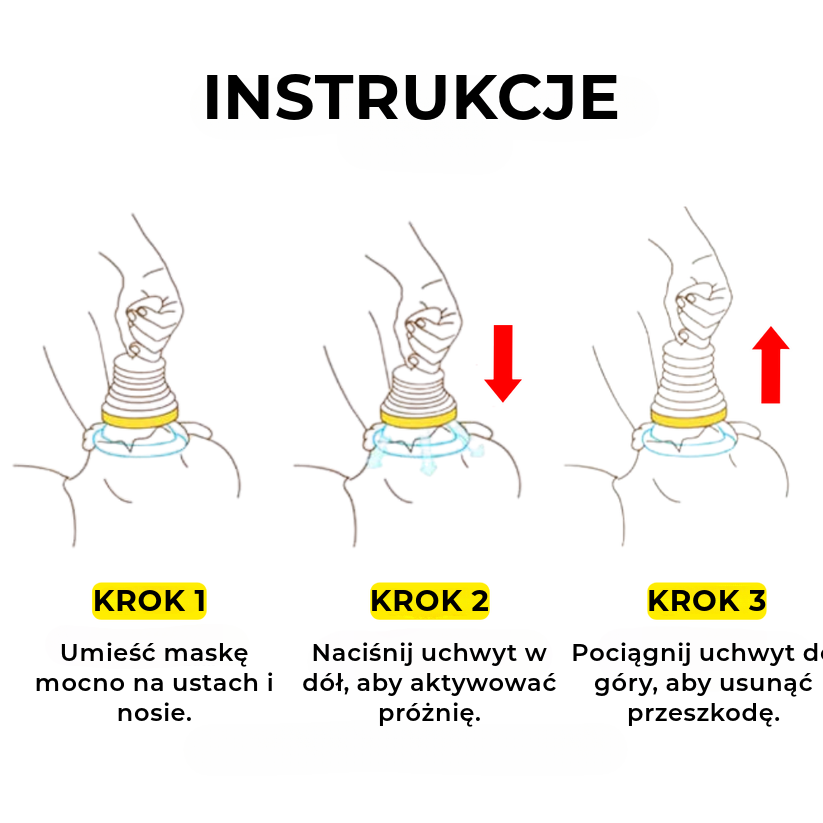 Odblokowywacz dróg oddechowych