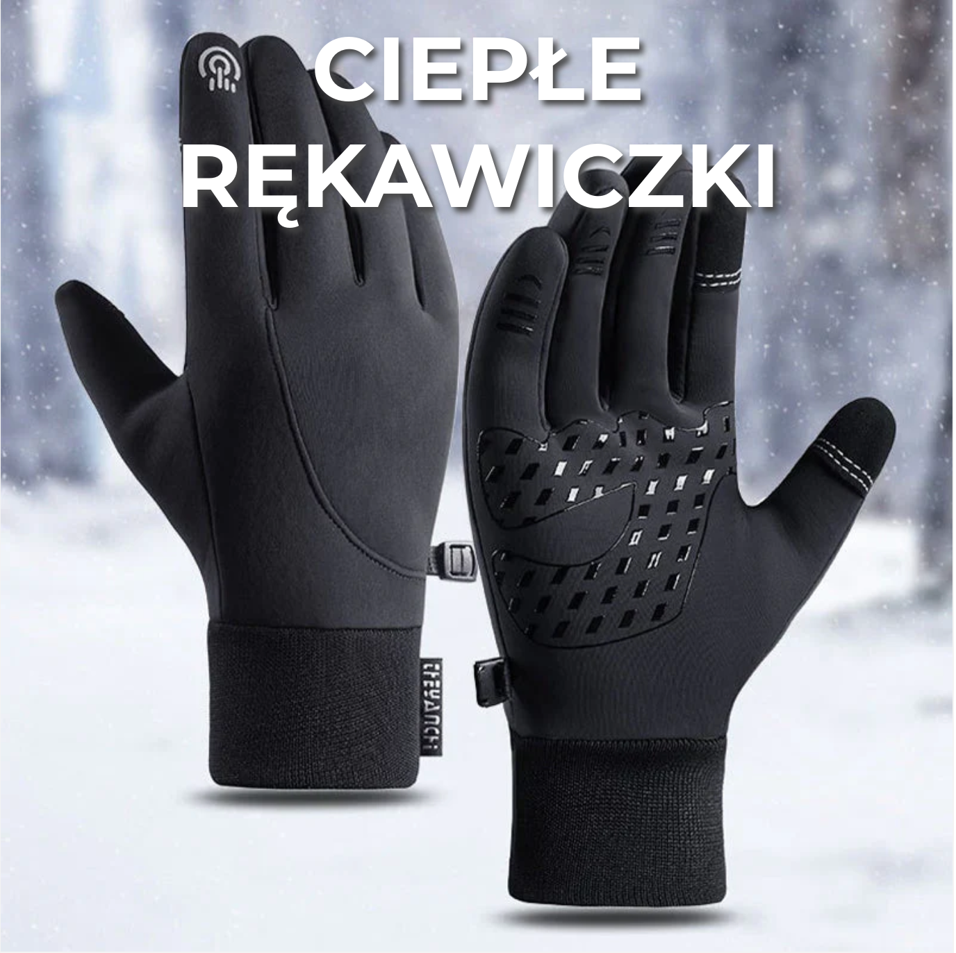 Ciepłe Rękawiczki | Kompatybilne ze Smartfonem