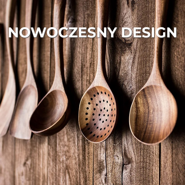 Zestaw kuchenny z drewna | 5 części
