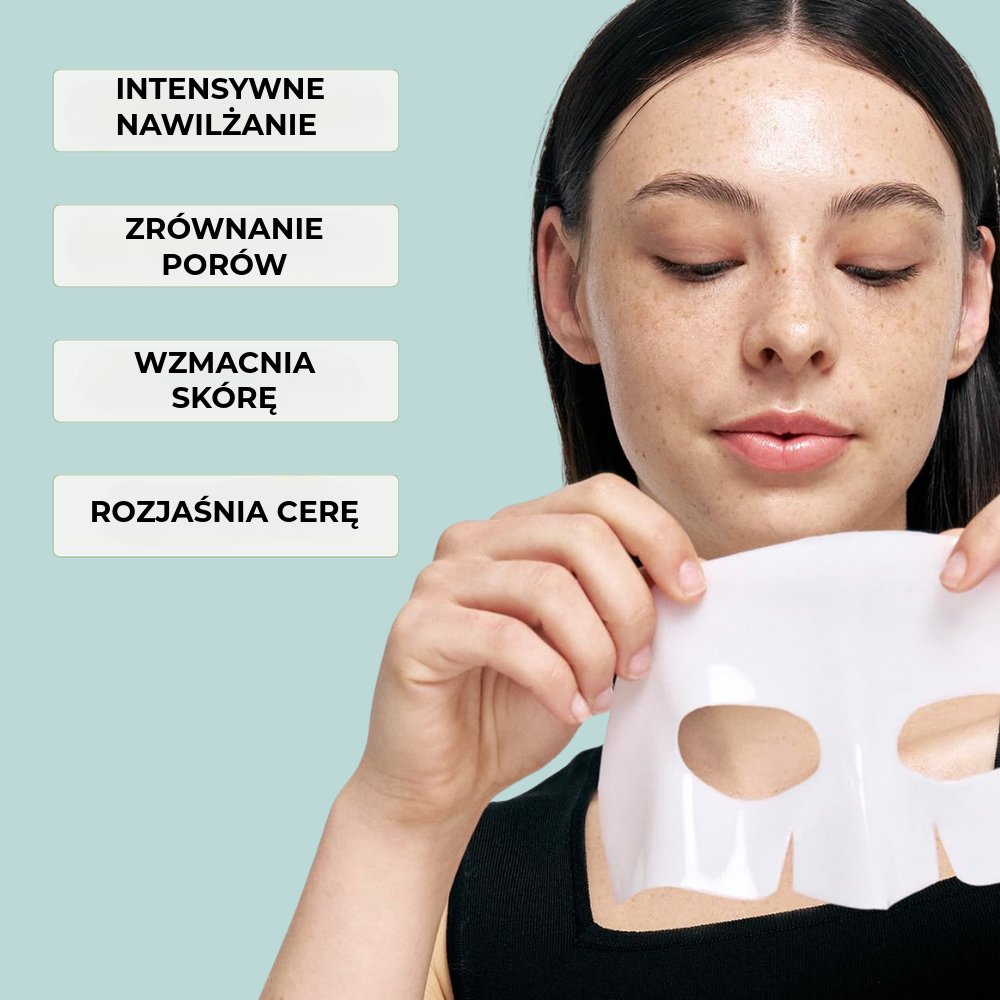 Bio Kolagenowa Maska do Twarzy