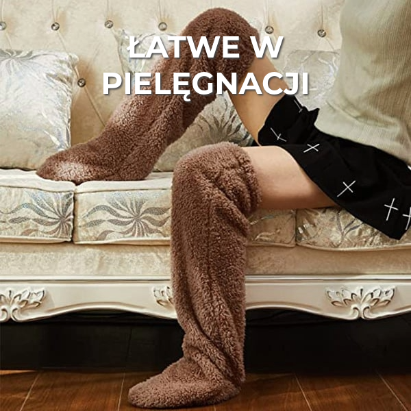 Długie Ciepłe Skarpety Zimowe