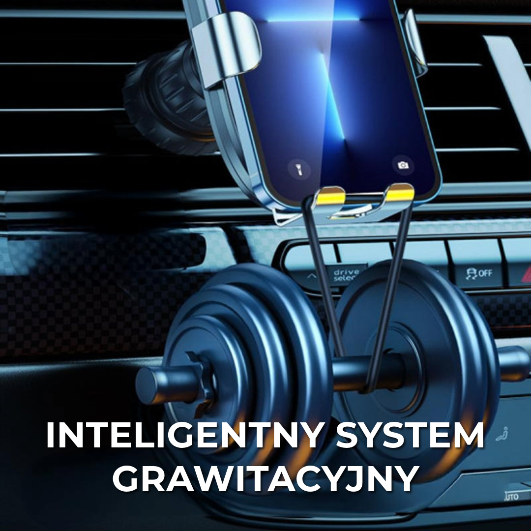 Uchwyt na telefon z luksusowym logo