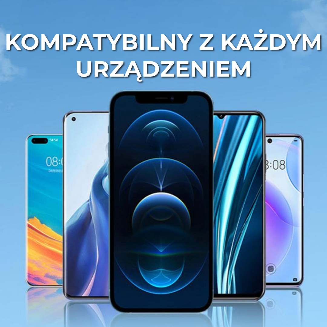 Uchwyt na telefon z luksusowym logo