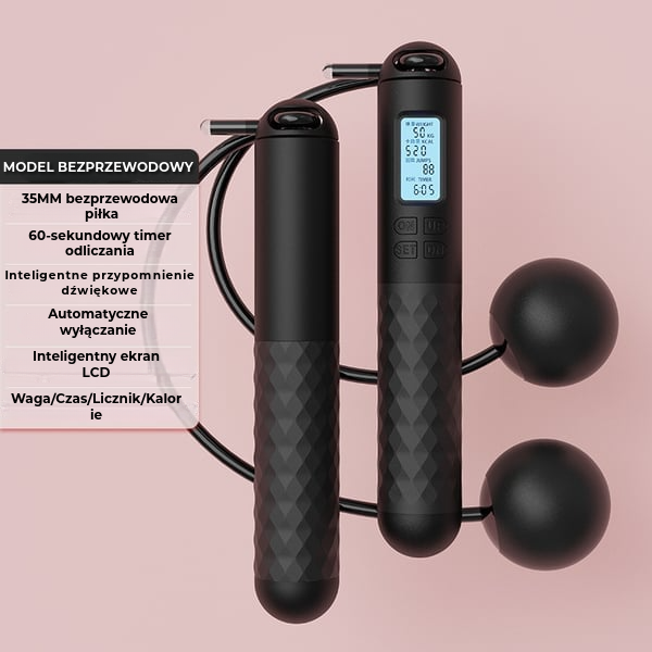 Wielofunkcyjna skakanka 2-w-1