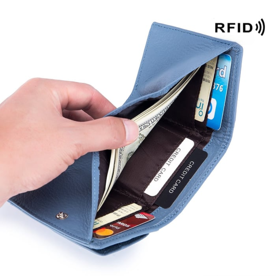 RFID Skórzany Portfel