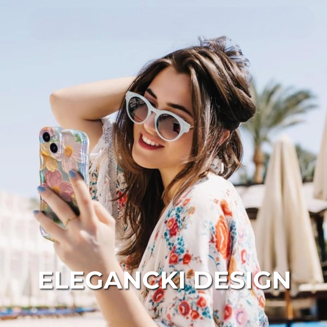 Retro Ręcznie Malowane Etui na iPhone