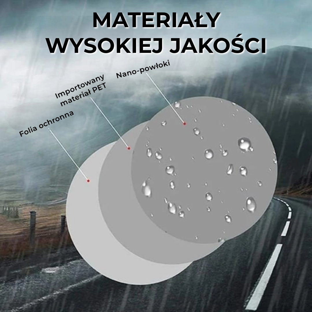 Folia przeciwmgielna i przeciwdeszczowa