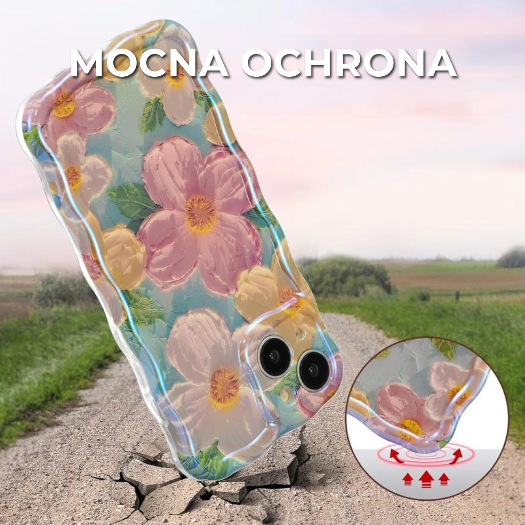 Retro Ręcznie Malowane Etui na iPhone