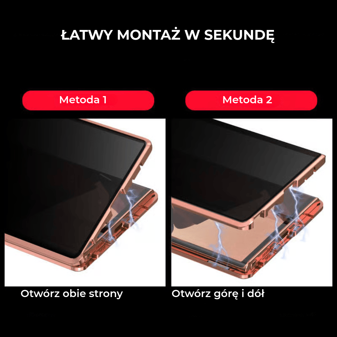 Obustronne etui na smartfon