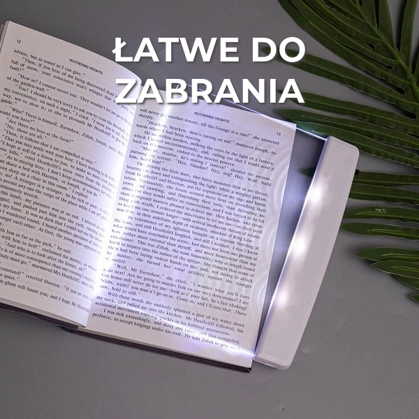 Innowacyjna Lampa do Książek