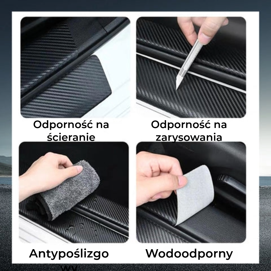 Naklejka na listwę bagażnika Cabron