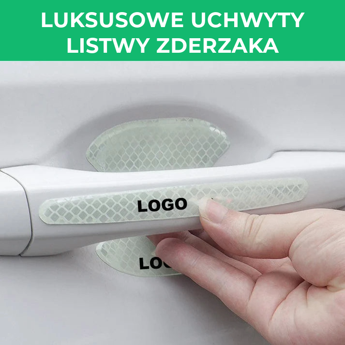 Luksusowe paski na zderzak z uchwytem