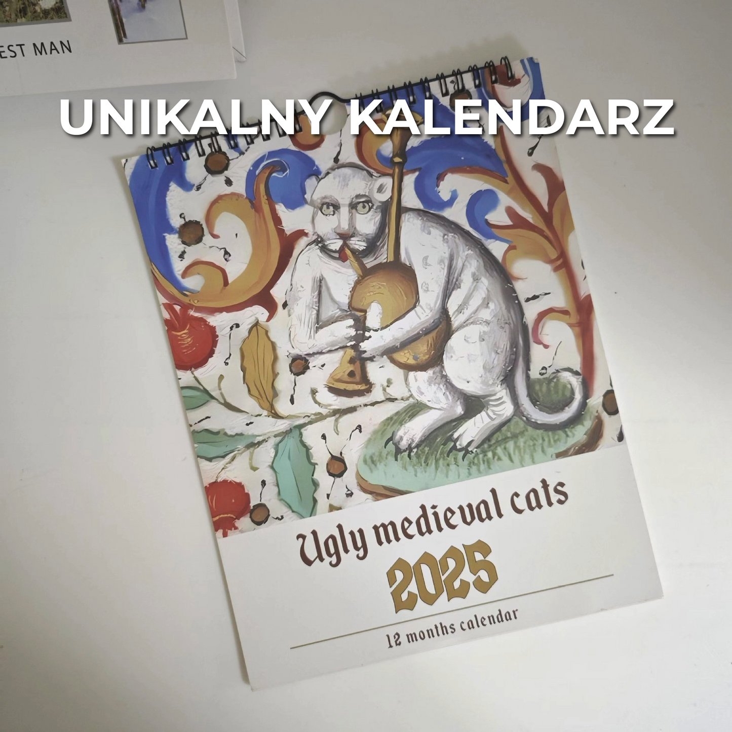 Średniowieczny Kalendarz Kotów 2025