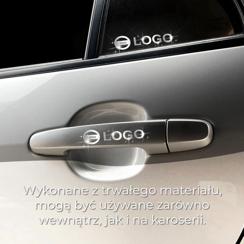 Luksusowe Metalowe Naklejki Samochodowe
