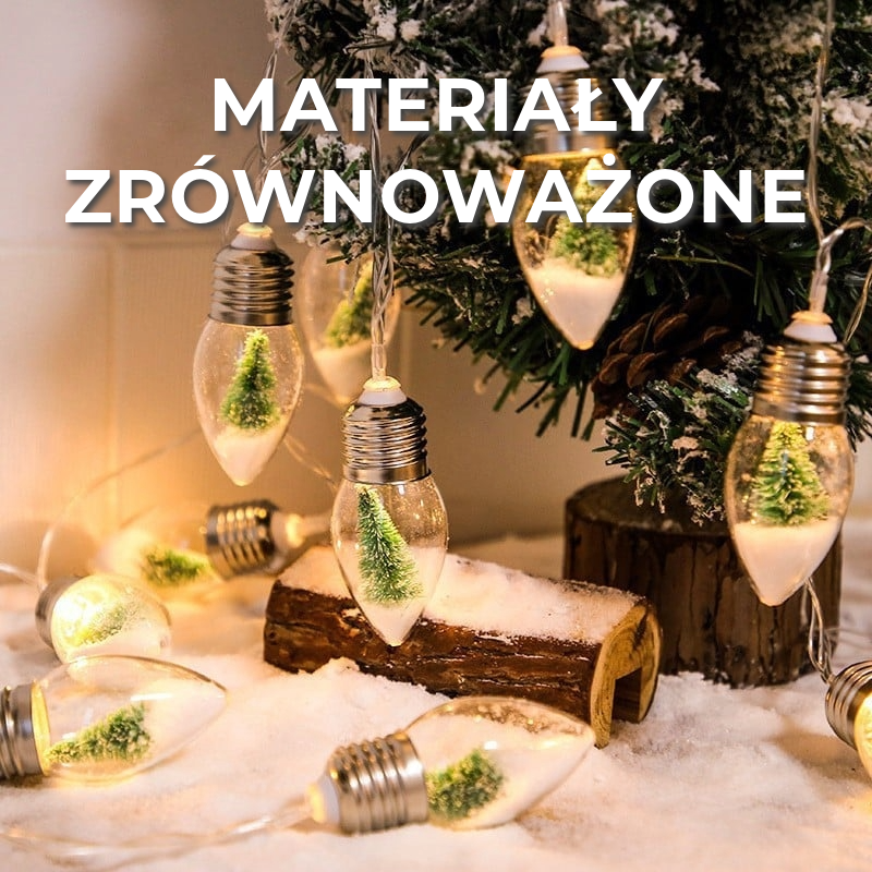 Nastrojowe oświetlenie świąteczne