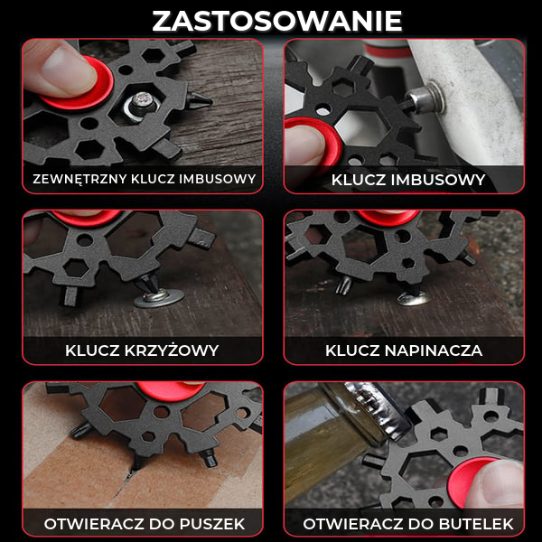 Snowflake™ 23-w-1 Narzędzie wielofunkcyjne