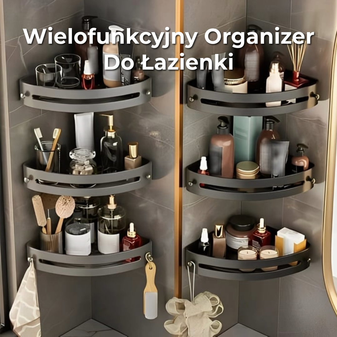 Wielofunkcyjny organizer do łazienki