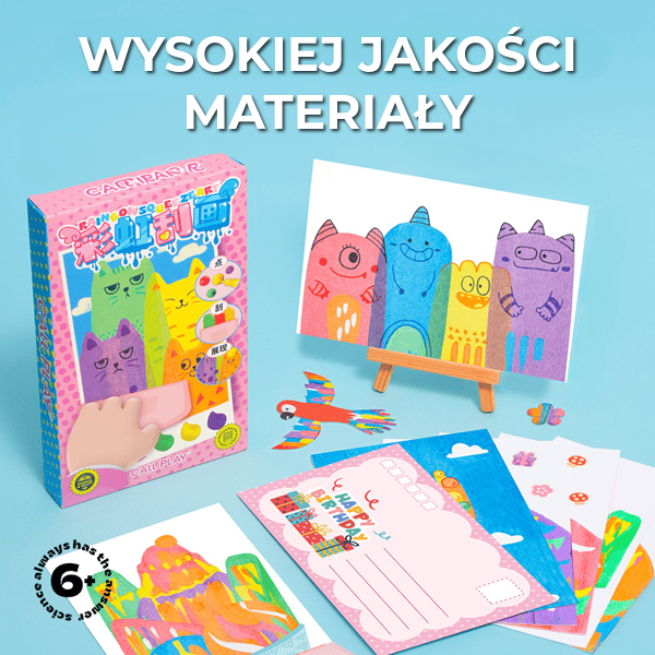 Magiczny zestaw do malowania tęczy | 35 Sztuk
