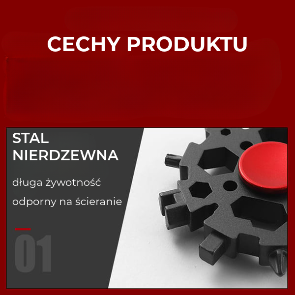 Snowflake™ 23-w-1 Narzędzie wielofunkcyjne