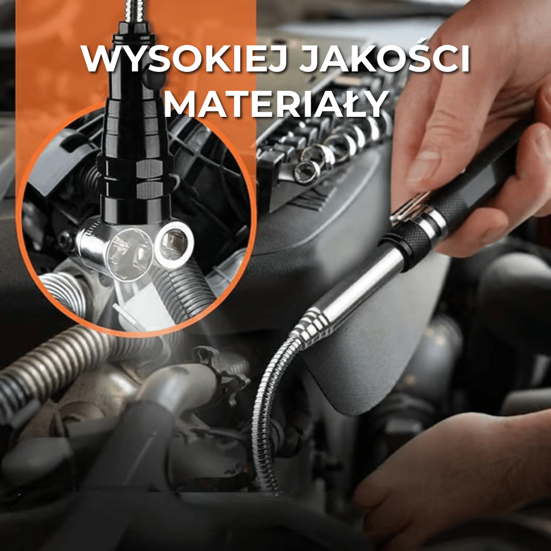 Magnetyczna lampa teleskopowa