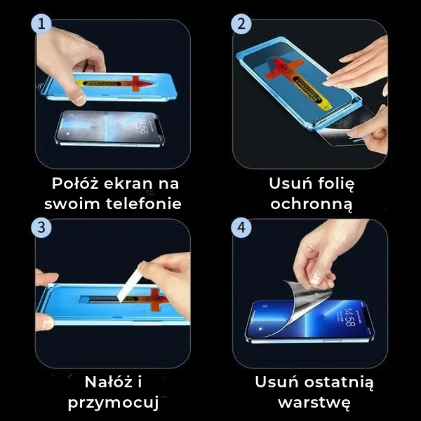 Zrób to sam szkło ochronne